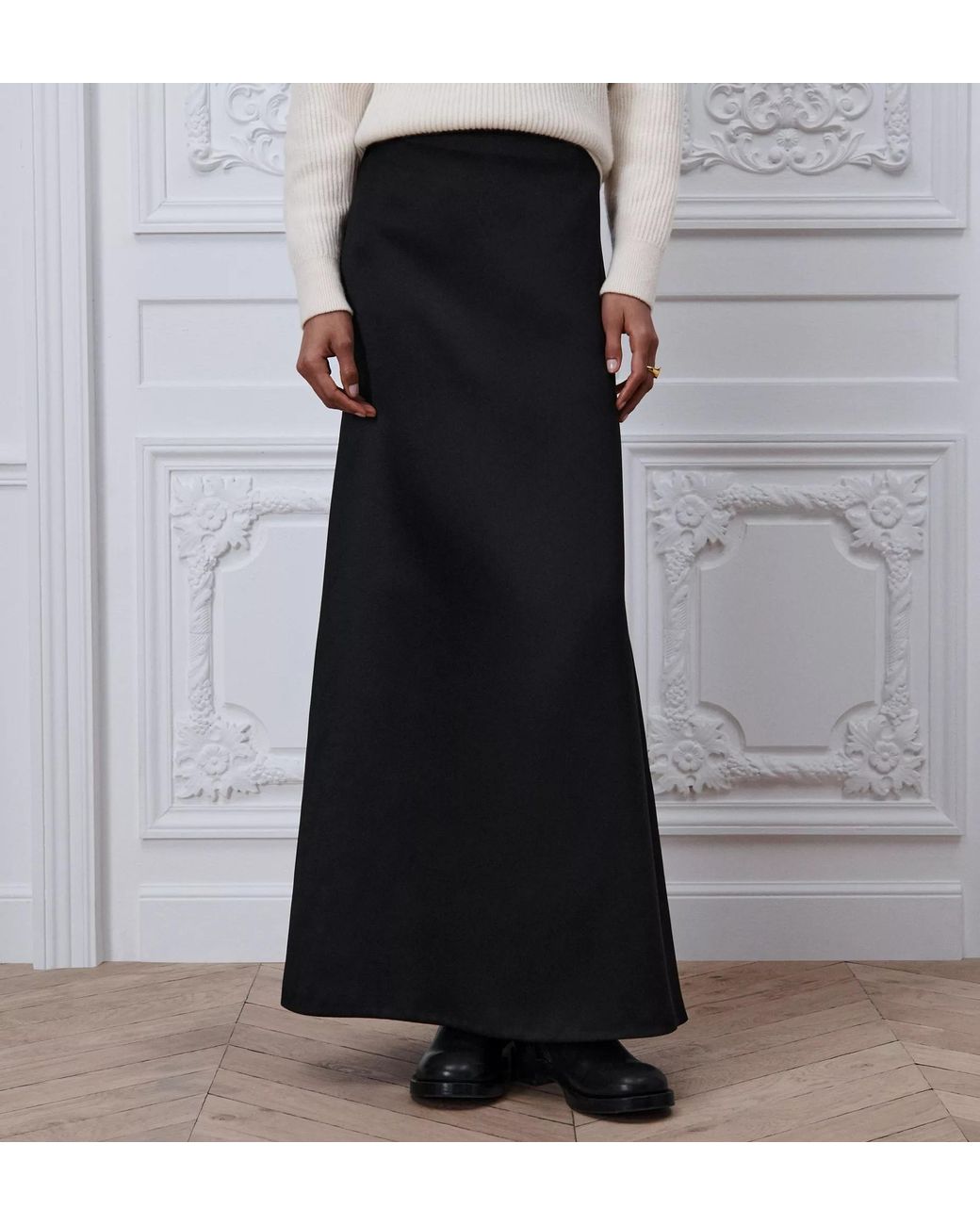 Dior Black Long Skirt