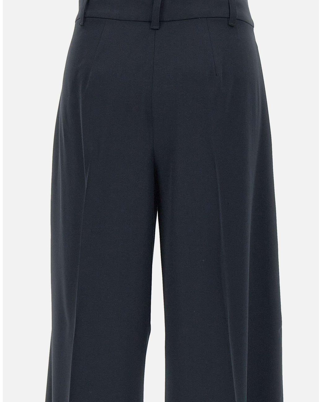 Max Mara Blue 'S Nichols Wide Leg Pants
