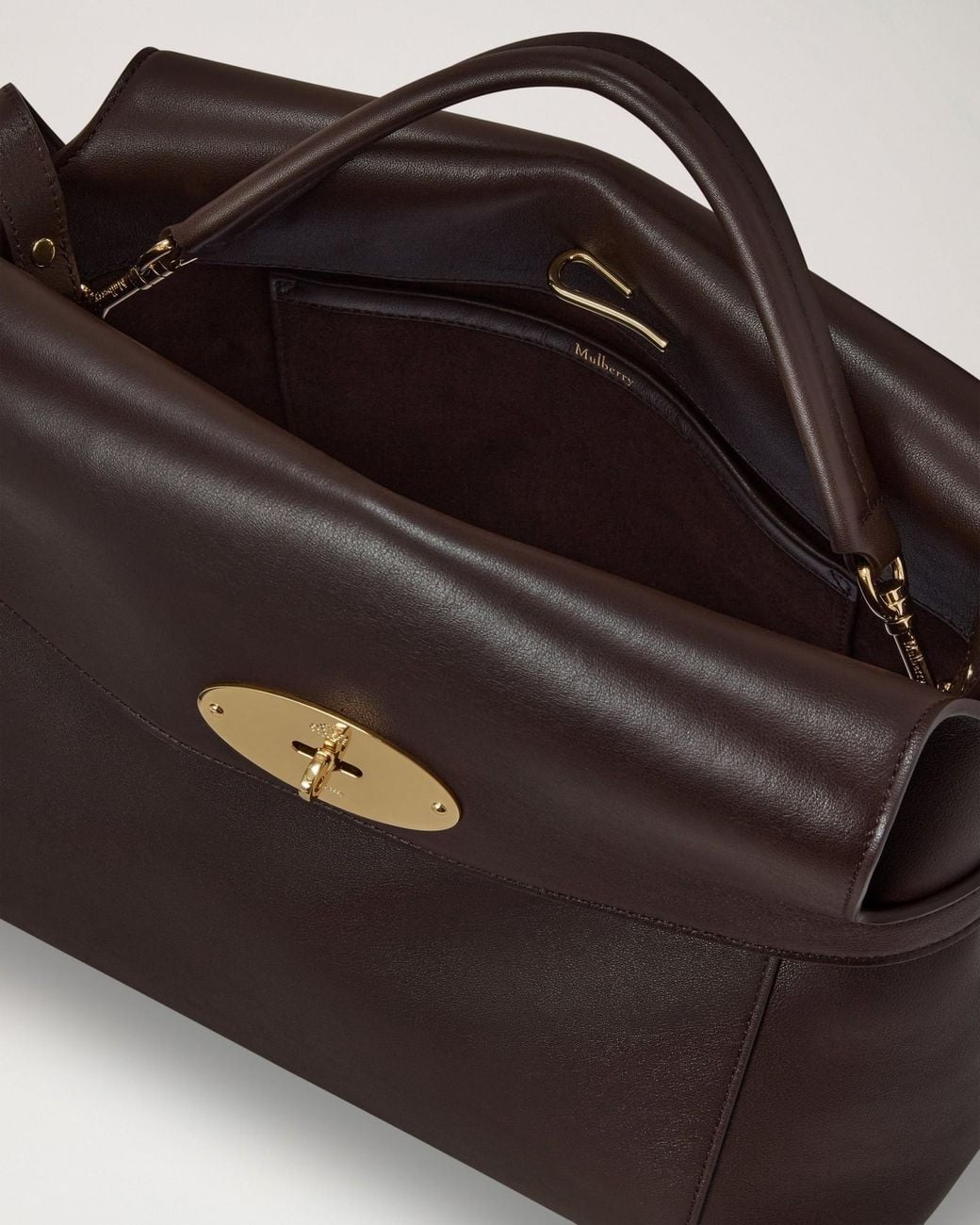 Mulberry Black Stevie Top Handle Bag