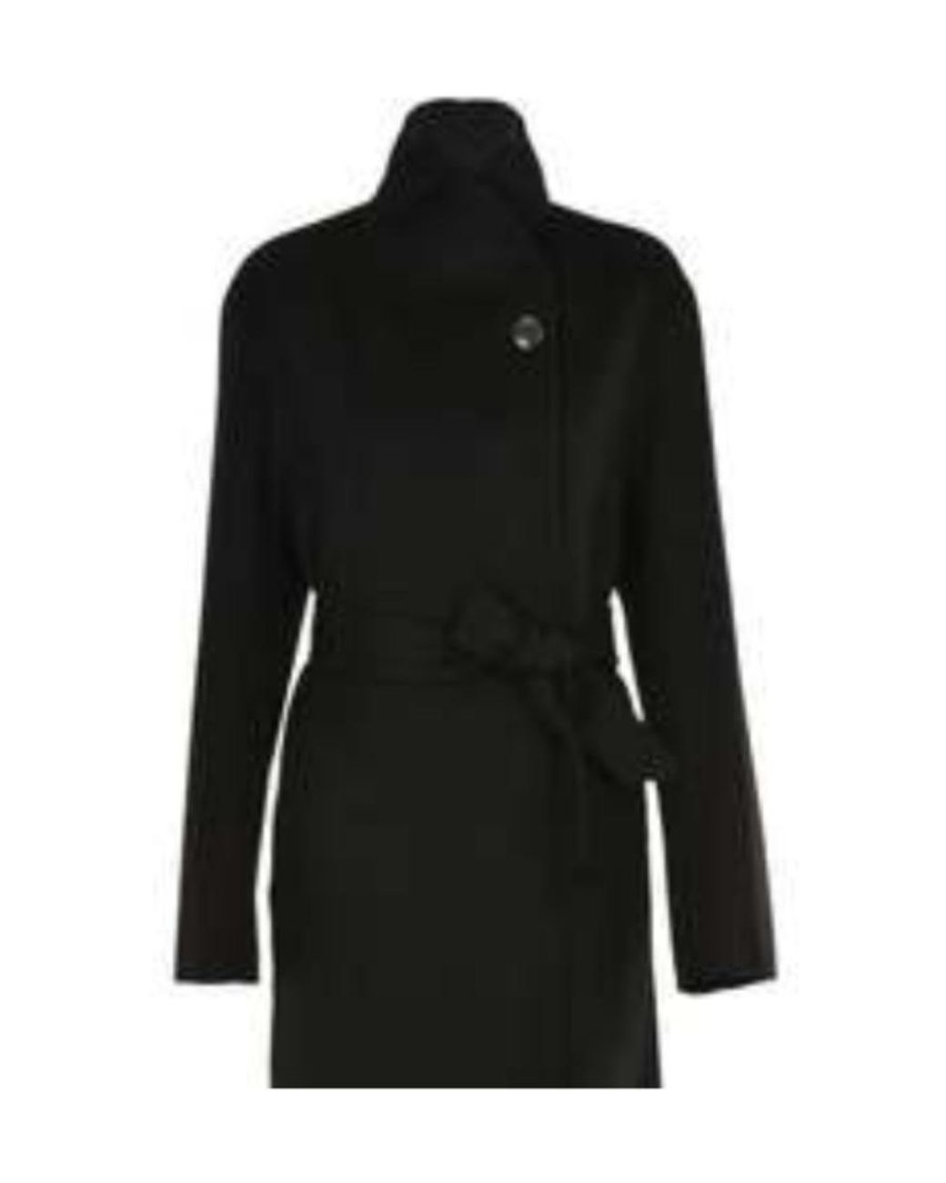 Emporio Armani Black Logo Coat