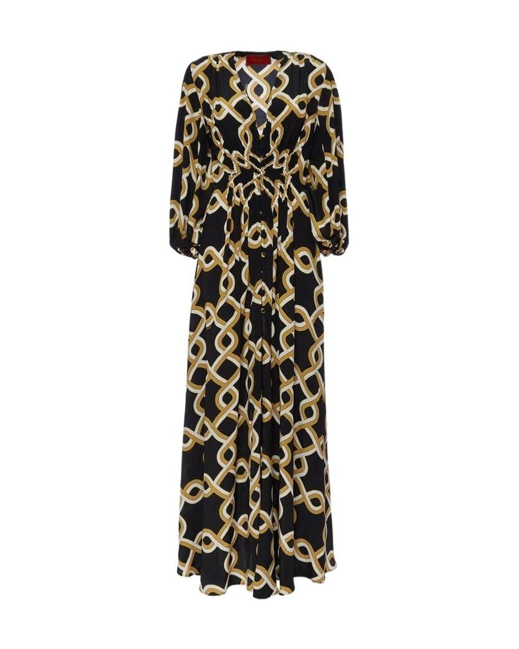 LaDoubleJ Black Long-Sleeved Dress