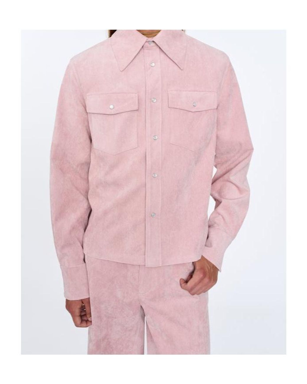 Séfr Pink Long Sleeve Shirt for men