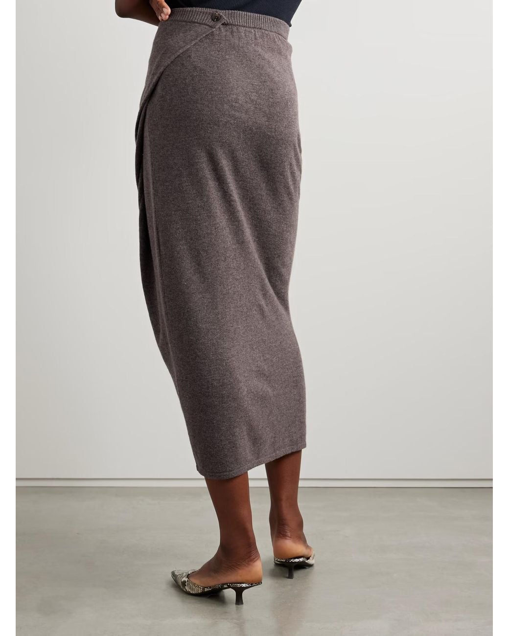 Christopher Esber Brown Fasten Skirt