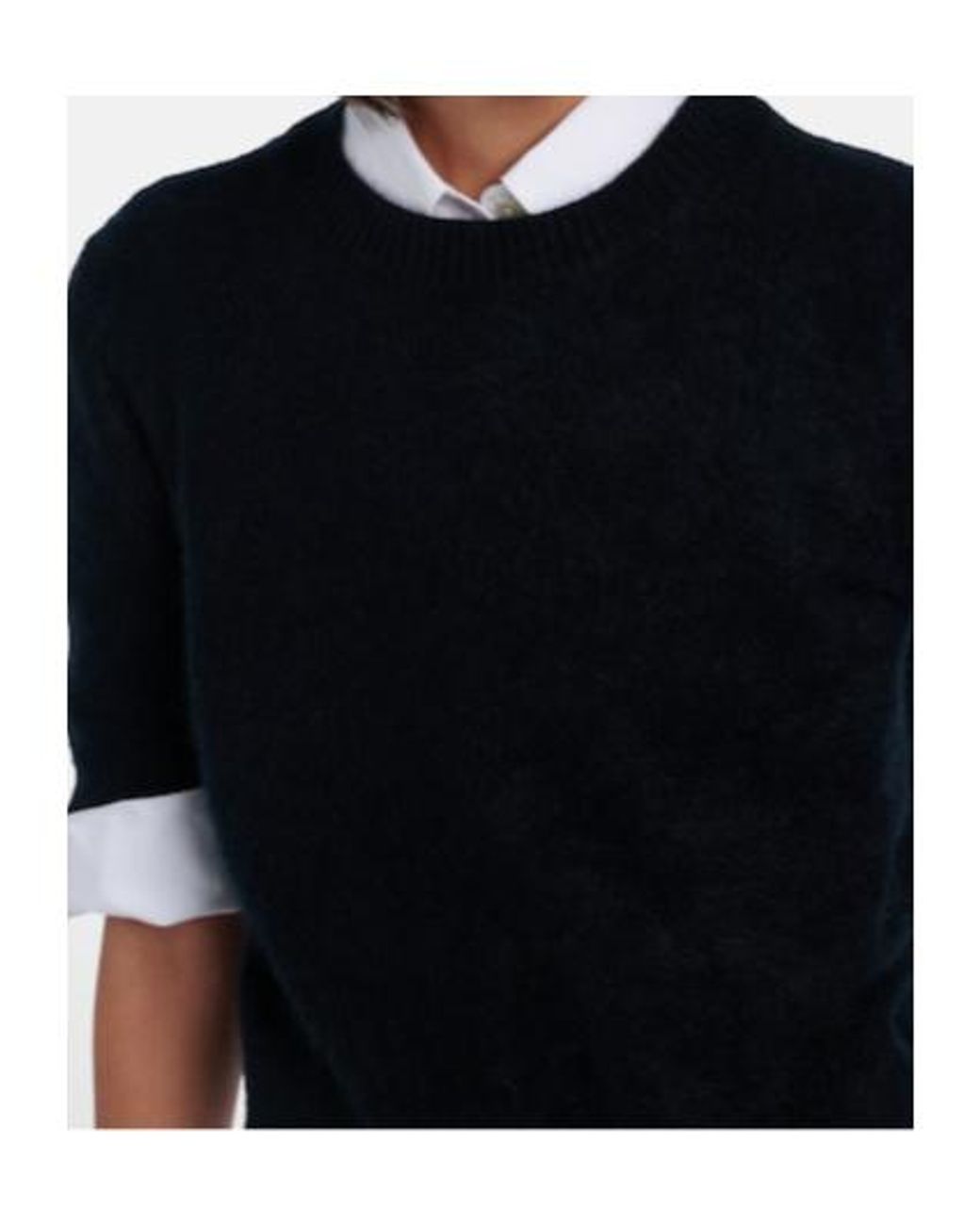 Dorothee Schumacher Black Short-Sleeved Knitwear