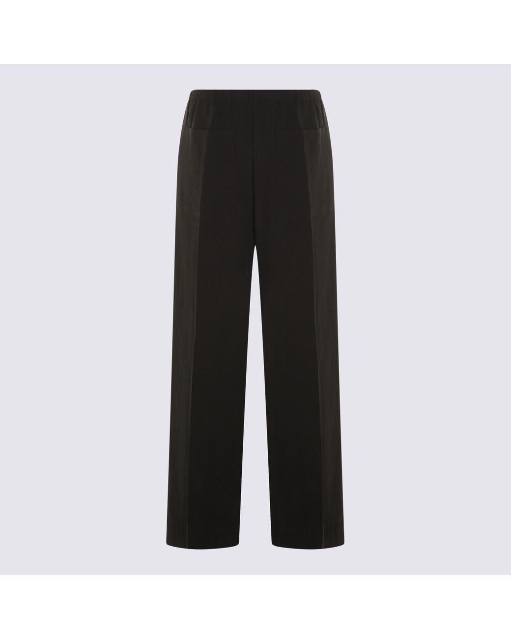 Totême  Black Totême Fluid Drawstring Trousers