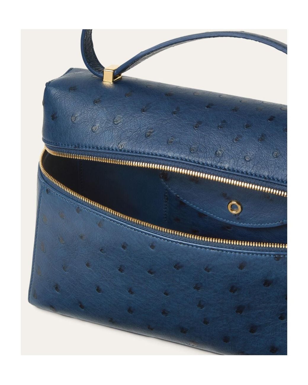 Loro Piana Blue Extra Bag L27 Shoulder Bag