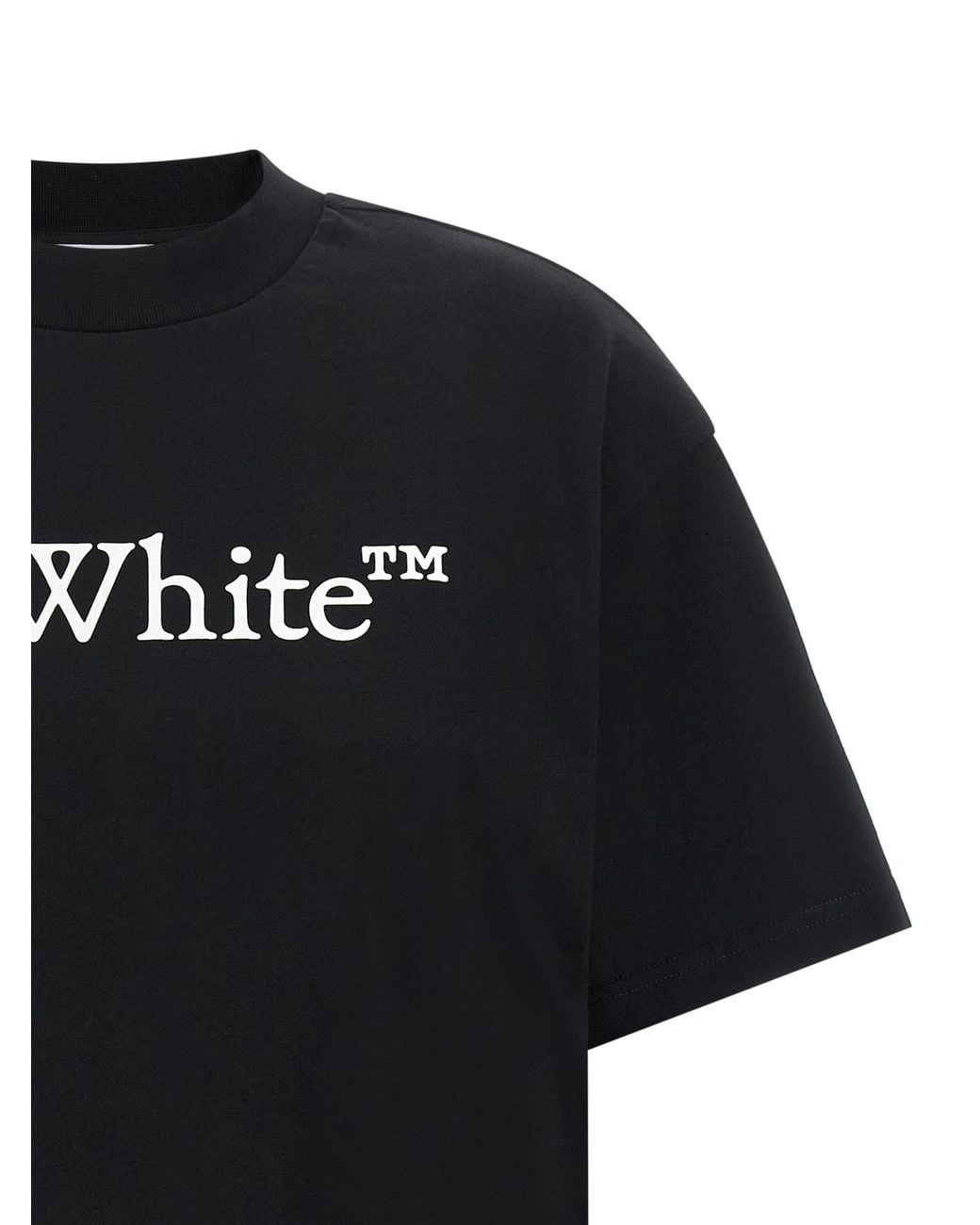 Off-White c/o Virgil Abloh Black 'Big Logo Bookish' T-Shirt