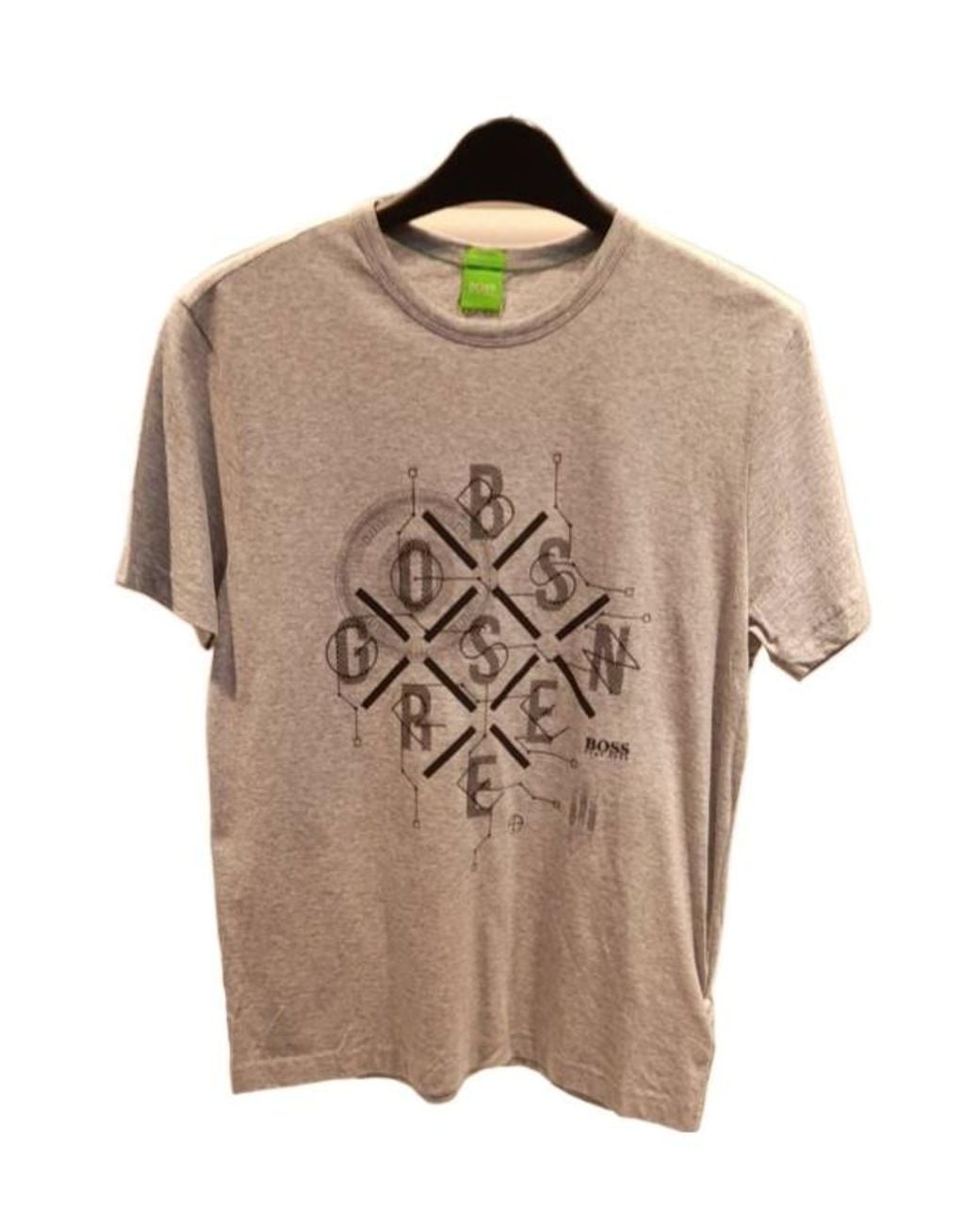 Boss Brown Short-Sleeved T-Shirt for men