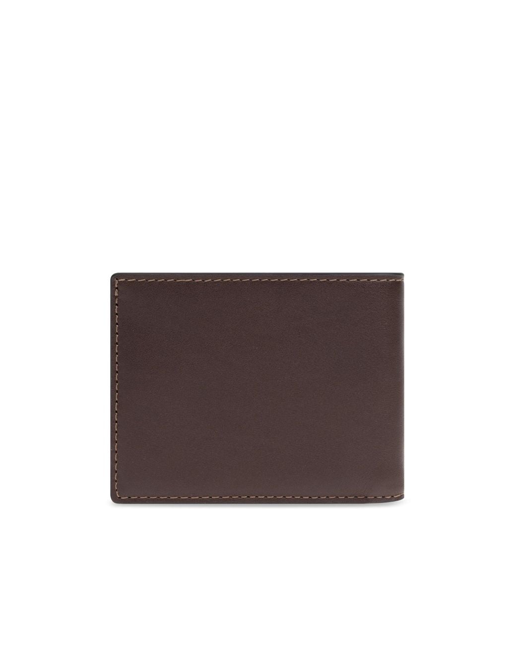 COACH Brown Leather Wallet for men