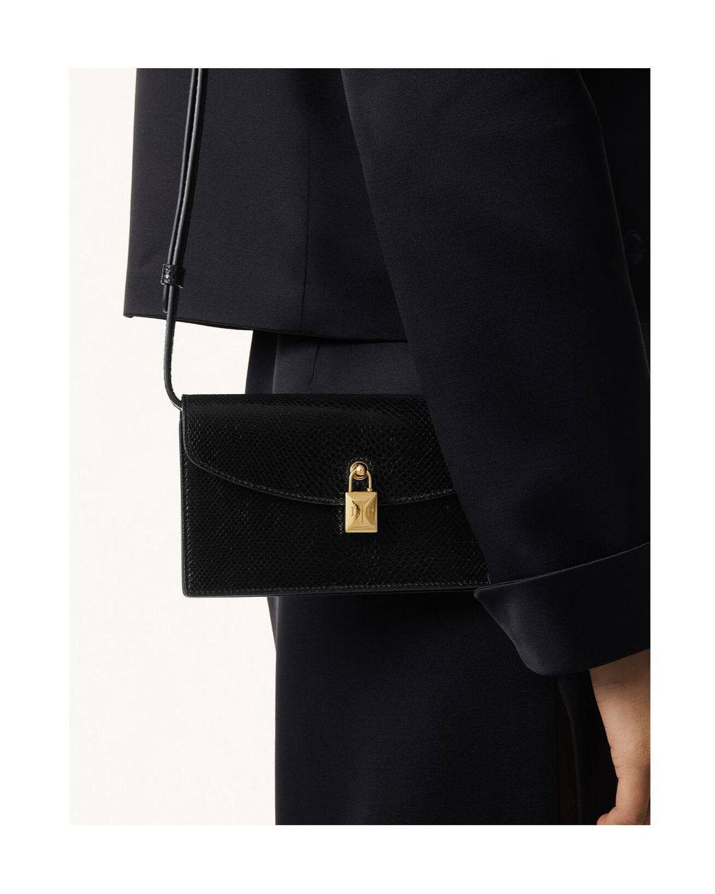 Loro Piana Black Extra Pochette