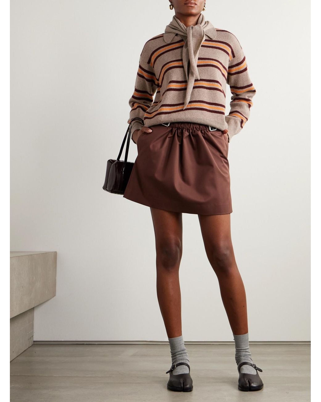 &Daughter Multicolor Striped Sweater