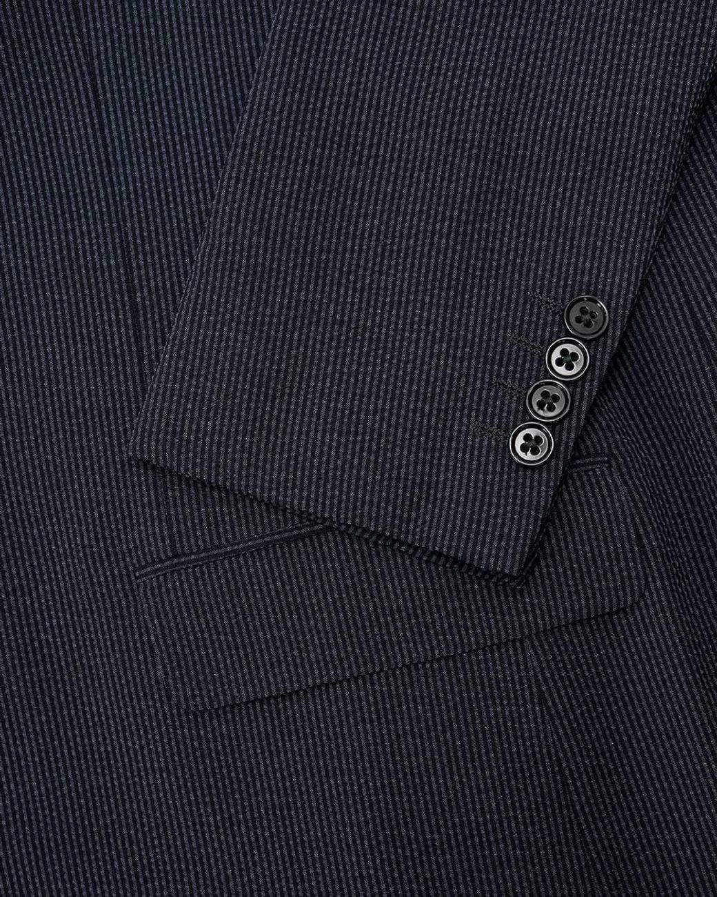 Armani Collezioni Blue Single-Breasted Suit for men