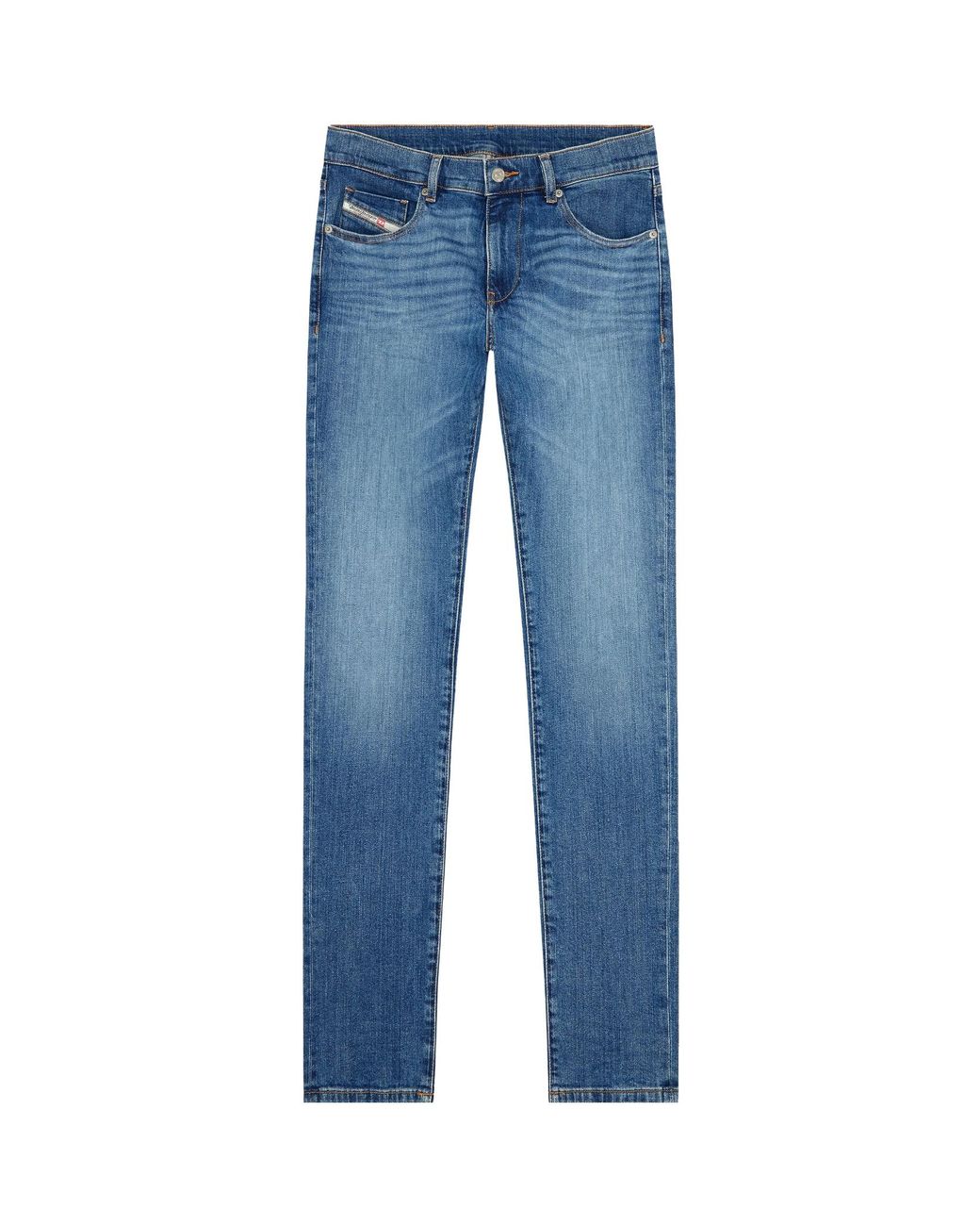 DIESEL Blue 2019 D-Strukt Slim Jeans for men