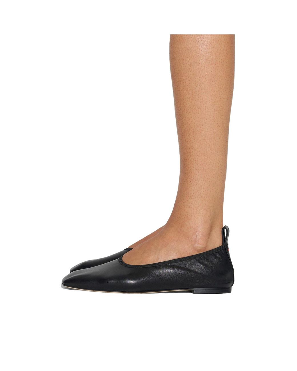 Aeyde Black Classic Ballet Flats