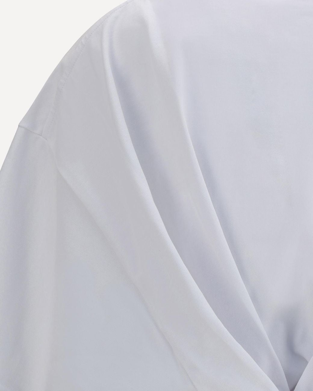 DARKPARK White Twist Back Top