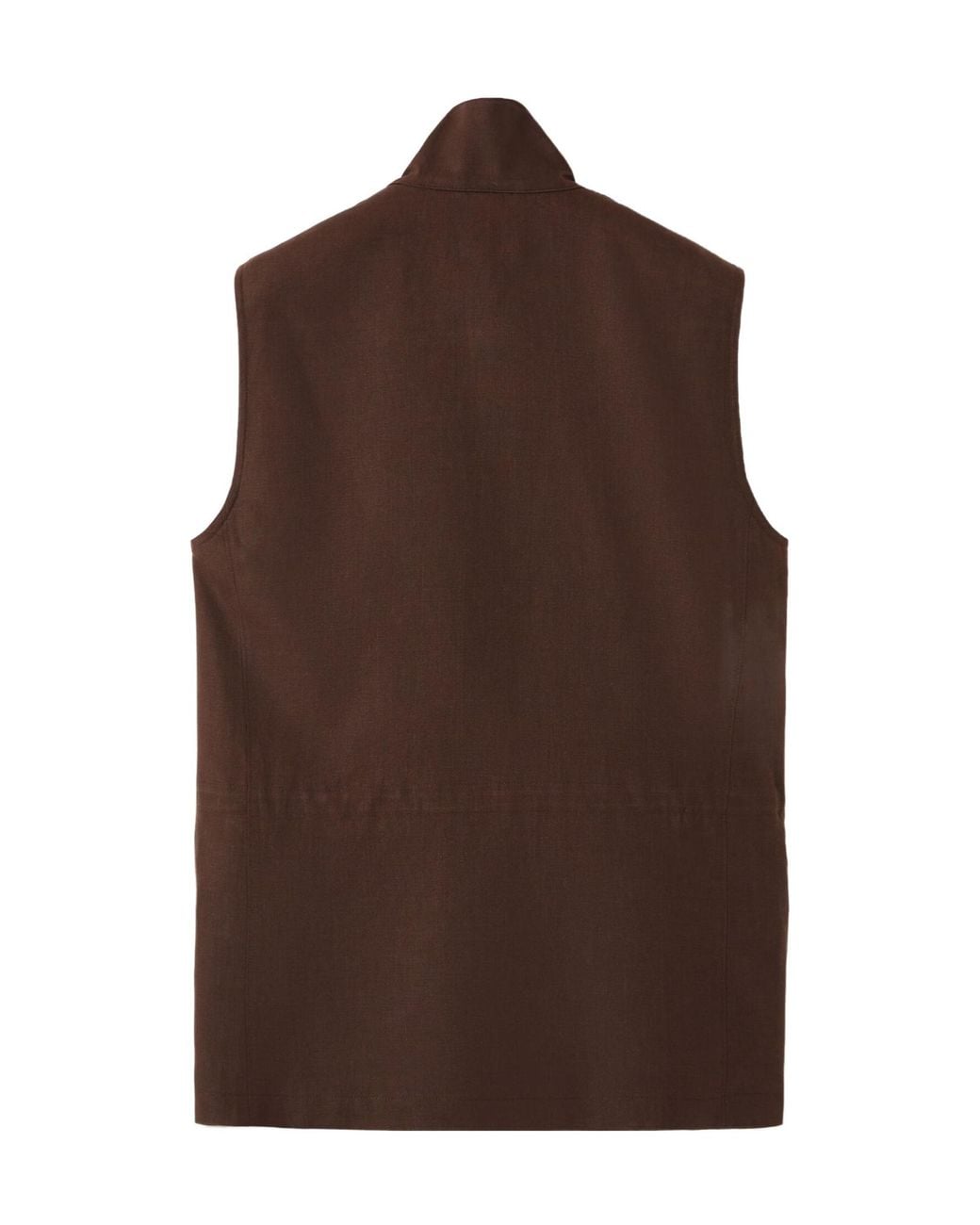 Loro Piana Brown Traveller Vest for men