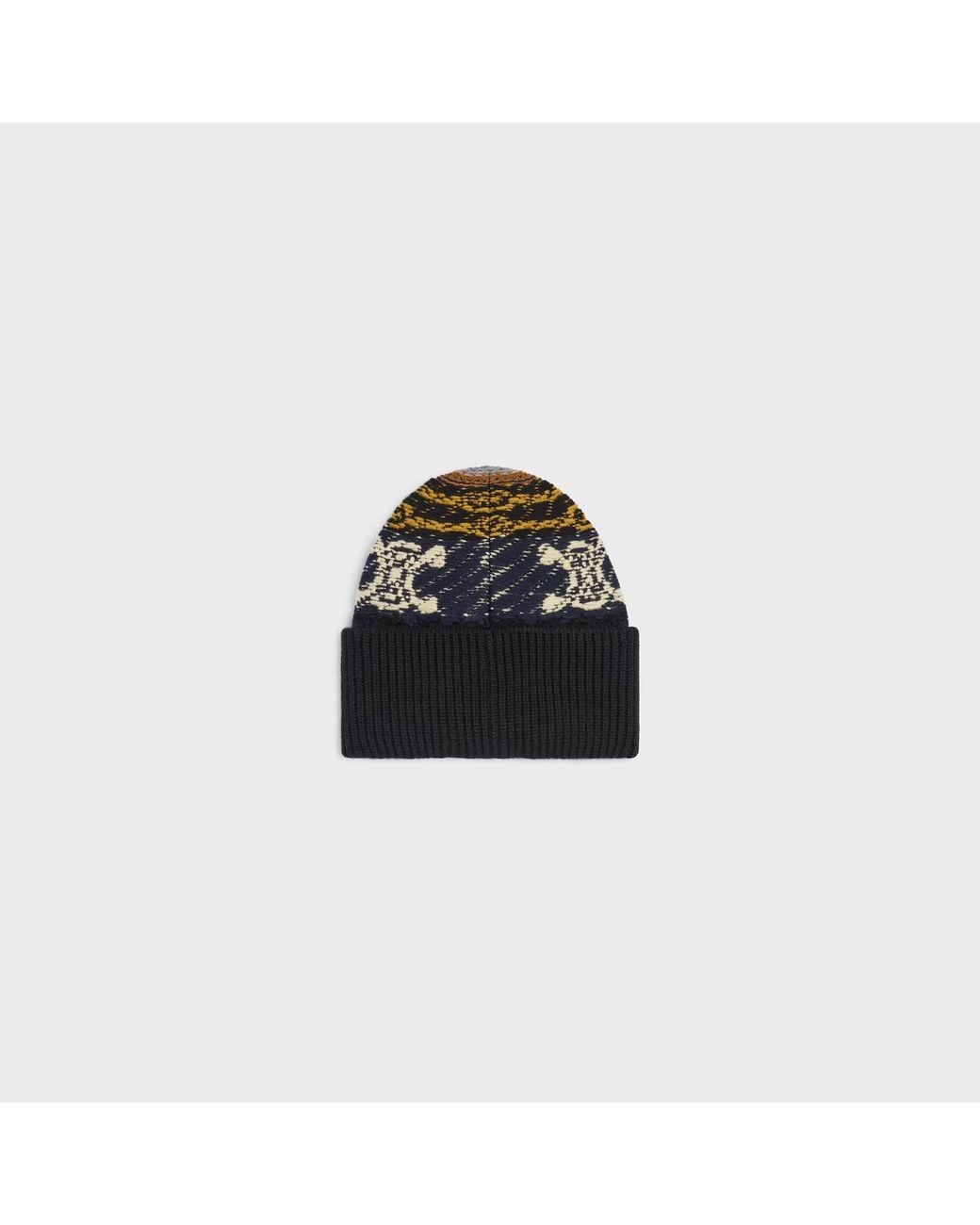 Céline Black Beanie
