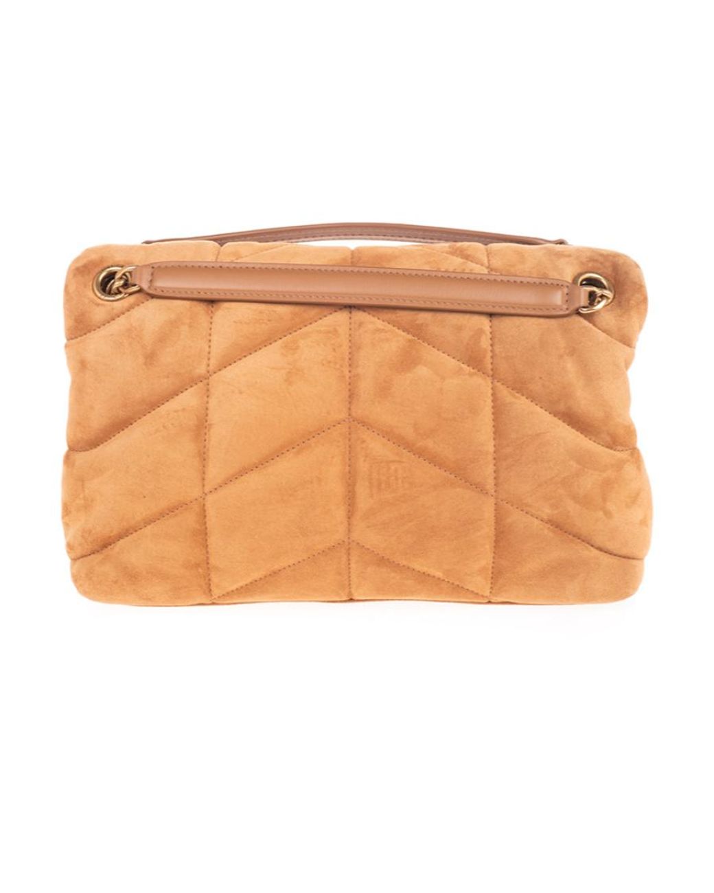 Saint Laurent Natural Monogram Envelope Shoulder Bag