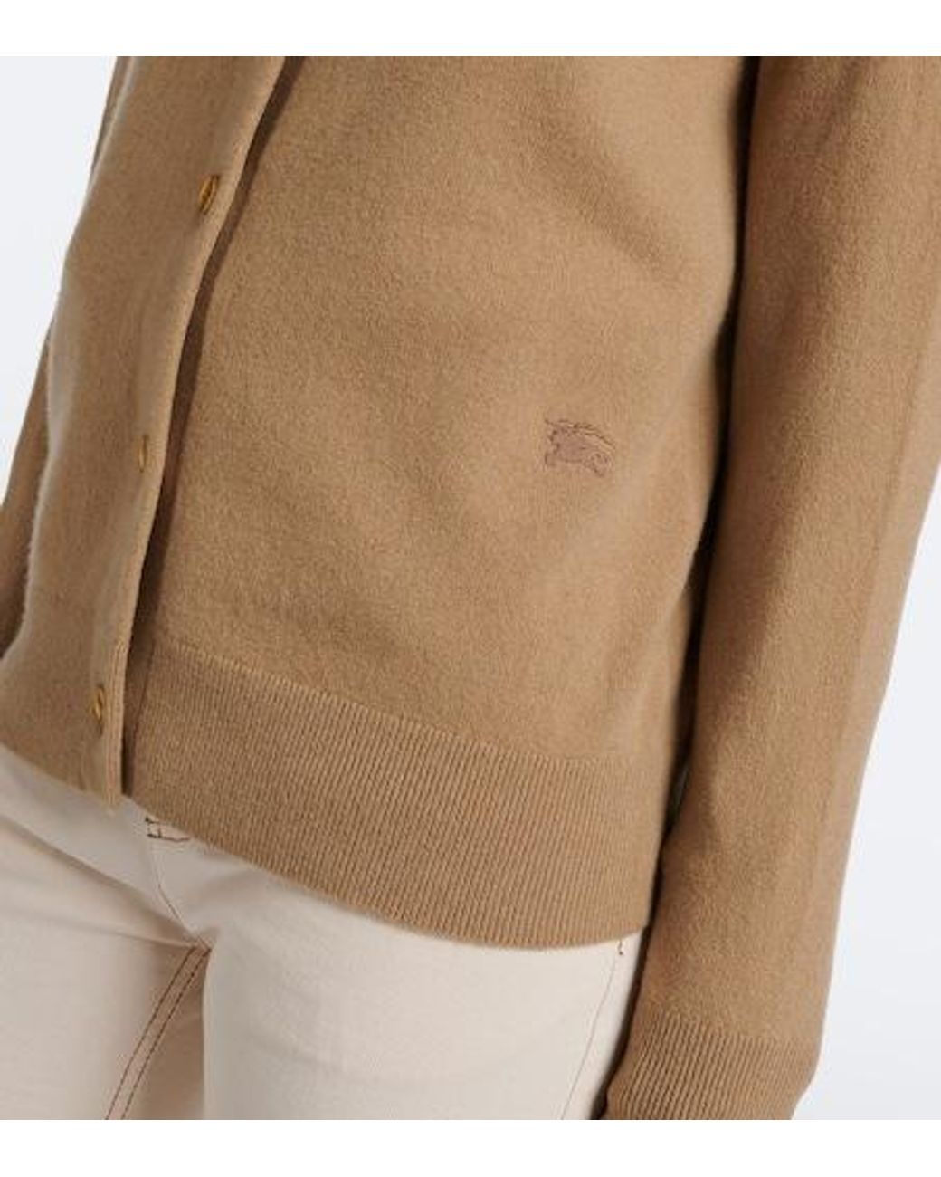 Burberry Natural Classic Button Cardigan