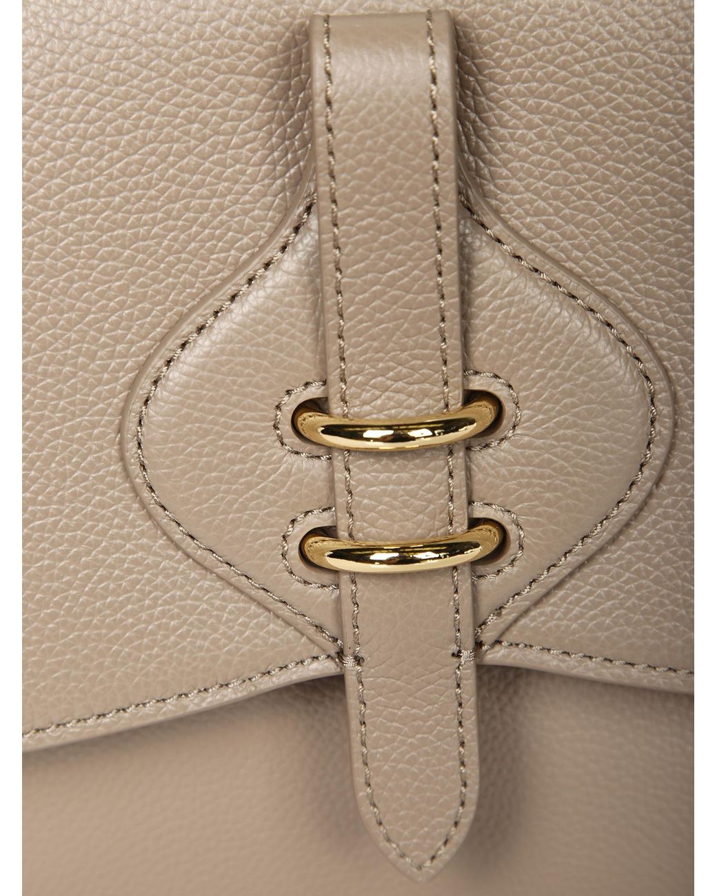 Coccinelle Natural Flap Shoulder Bag