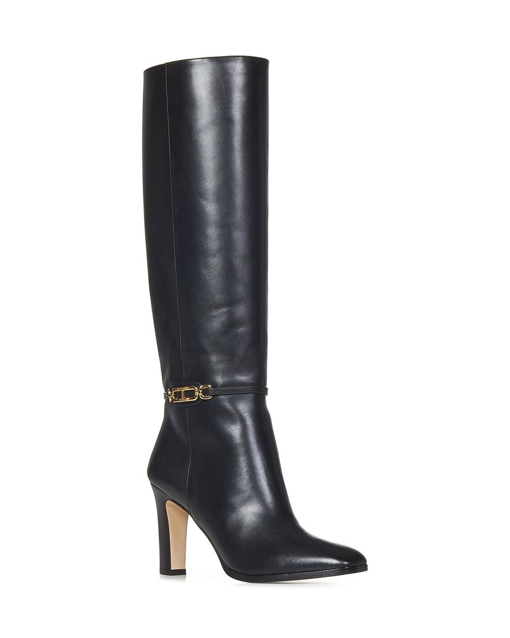 Tom Ford Black Whitney Square Toe Boots