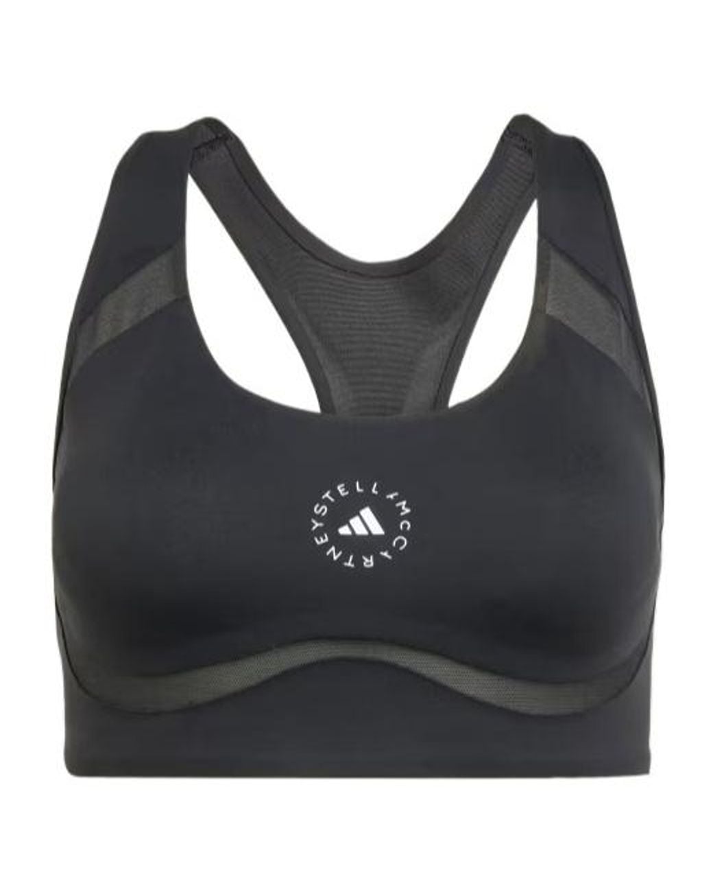 Adidas By Stella McCartney Black Athlete Performance Bra