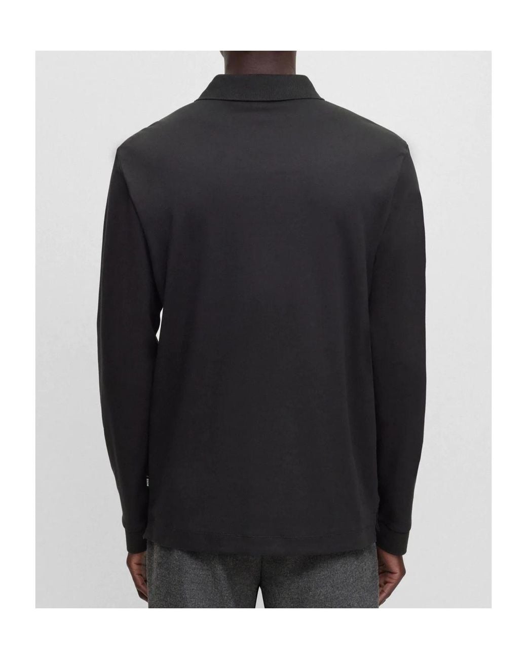 Boss Black Boss Pado 30 Long-Sleeve Polo Shirt for men