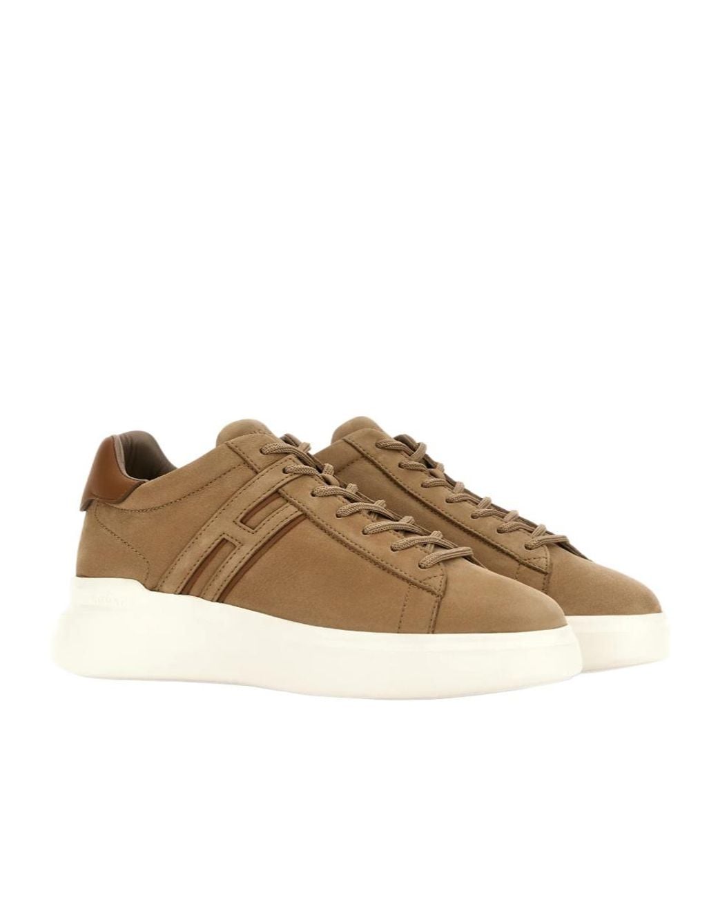 Hogan Brown H580 Sneakers for men