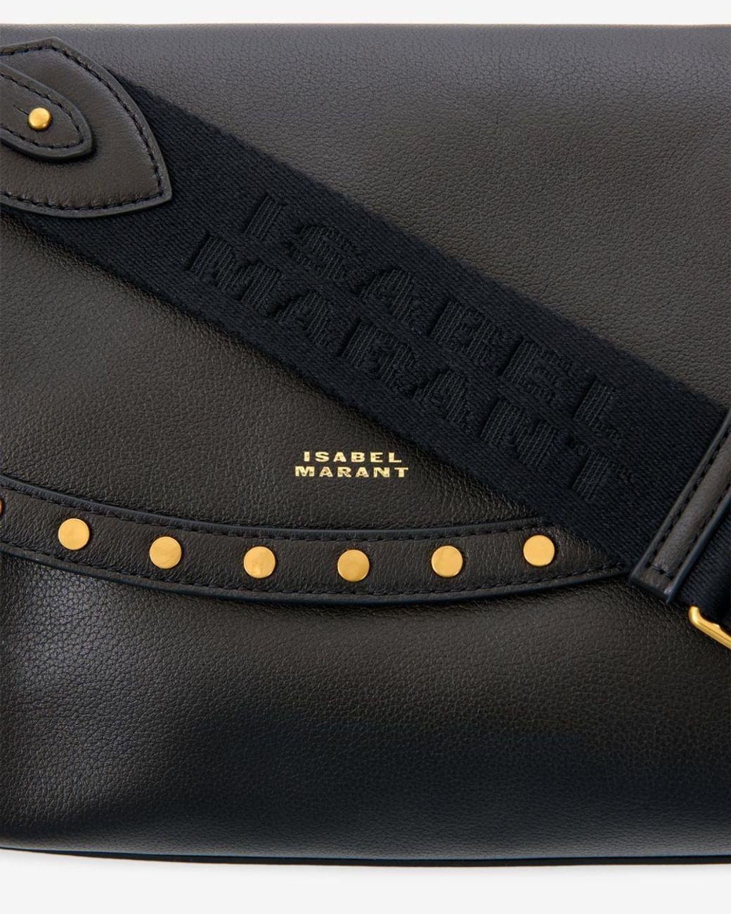 Isabel Marant Black Chany Small Shoulder Bag