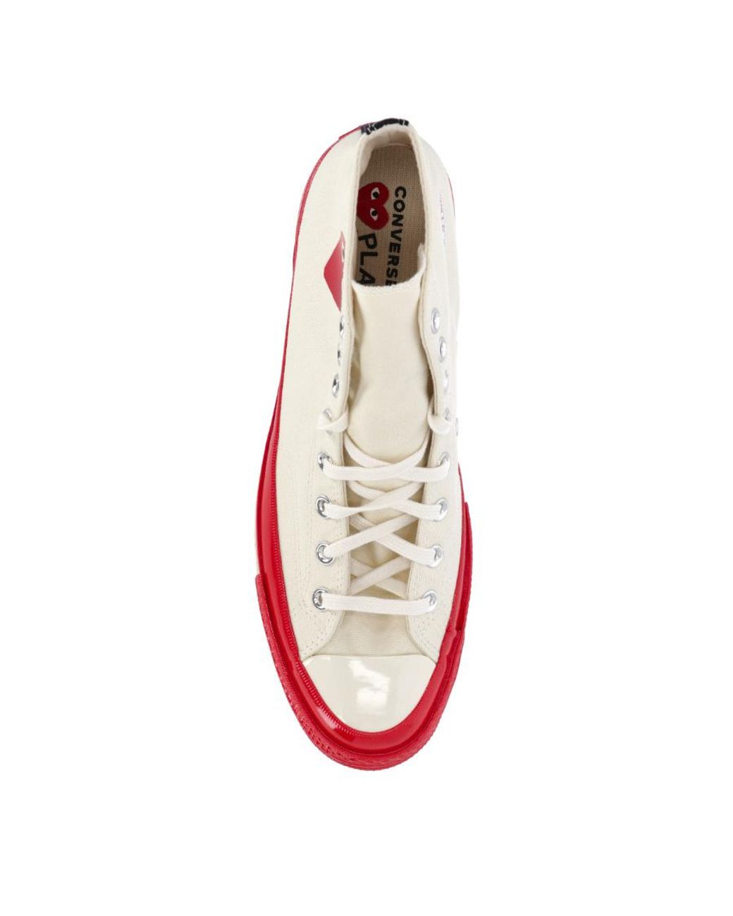 COMME DES GARÇONS PLAY Red Chuck 70 High-Top Sneakers for men