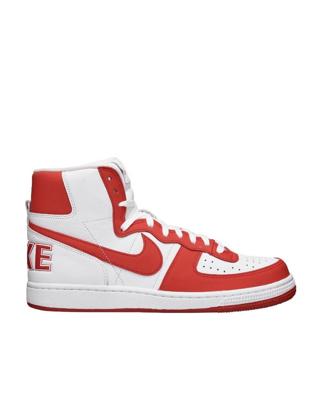 COMME DES GARCONS HOMME PLUS X NIKE Red Comme Des Garcons Homme X Nike Logo Sports Shoes for men