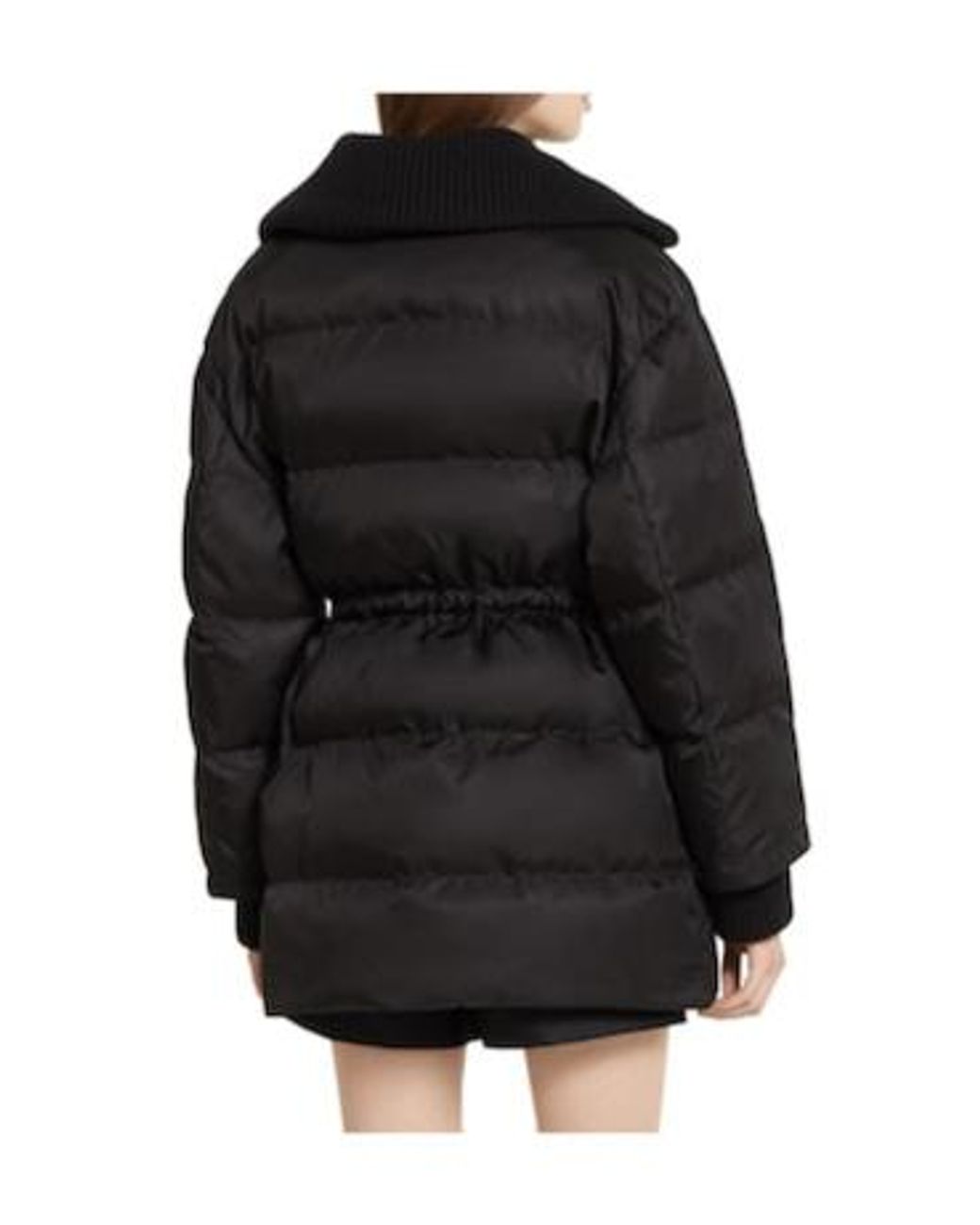 Gucci Blue Zip-Up Hooded Puffer Jacket