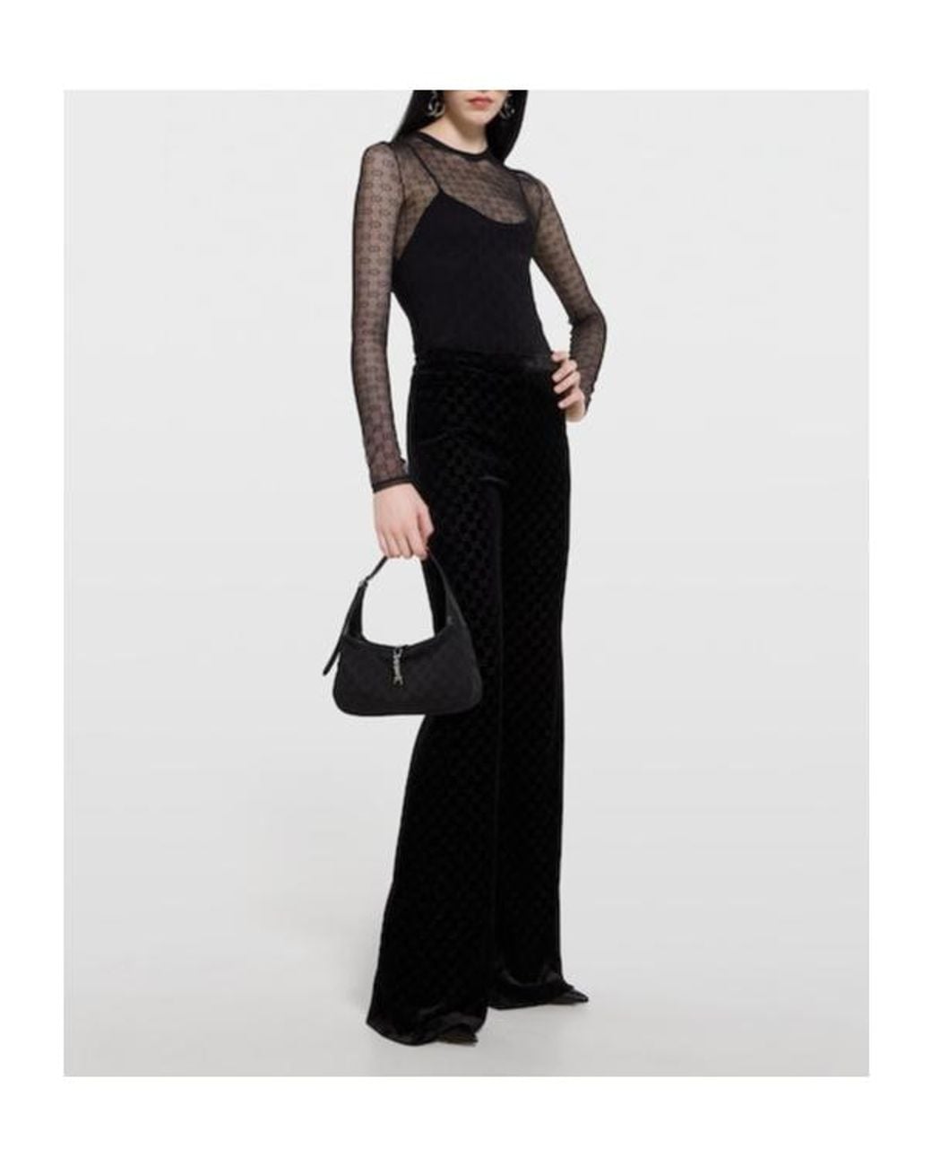 Gucci Black Jackie Slim Medium Shoulder Bag