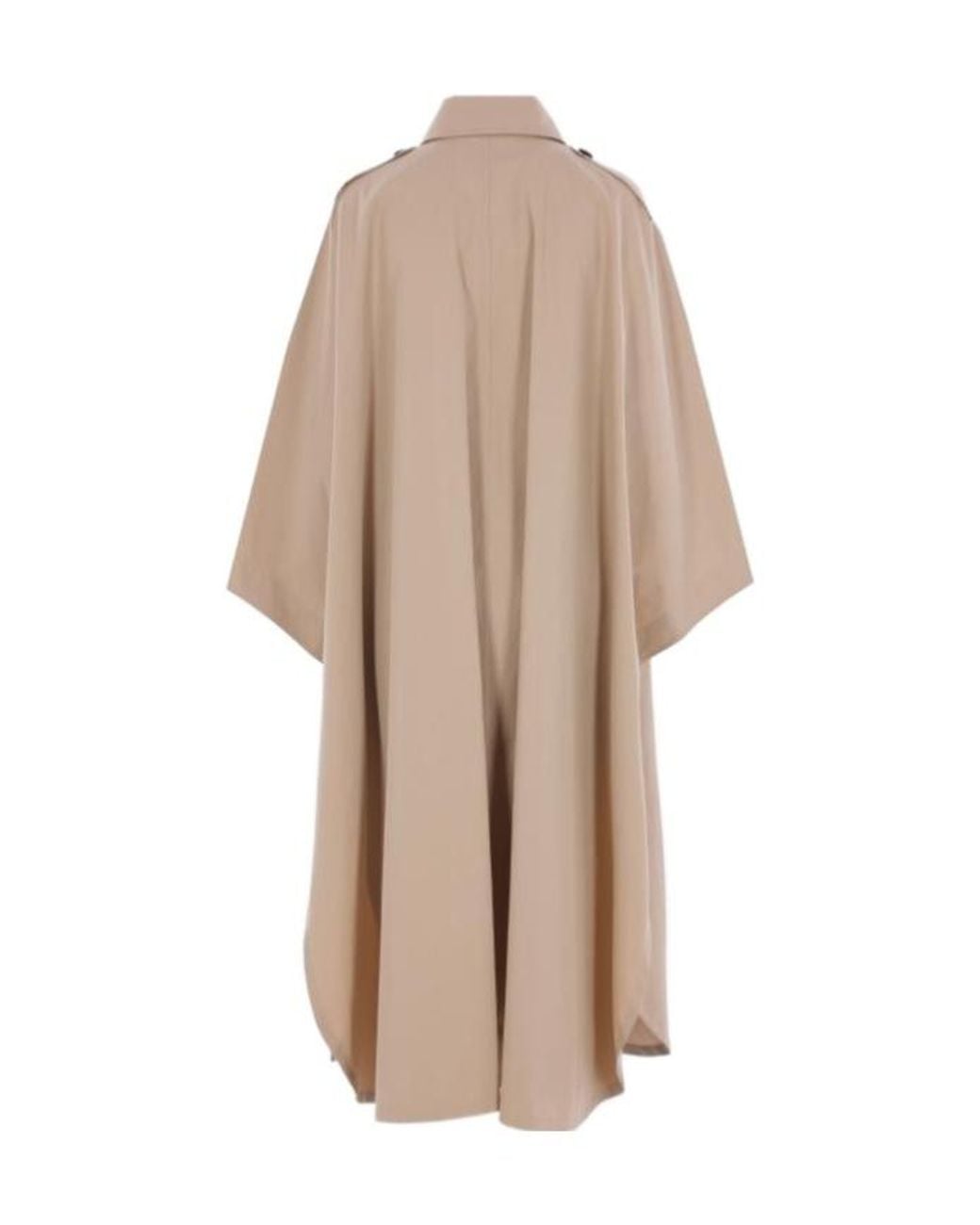 Brunello Cucinelli Natural Double Breasted Coat