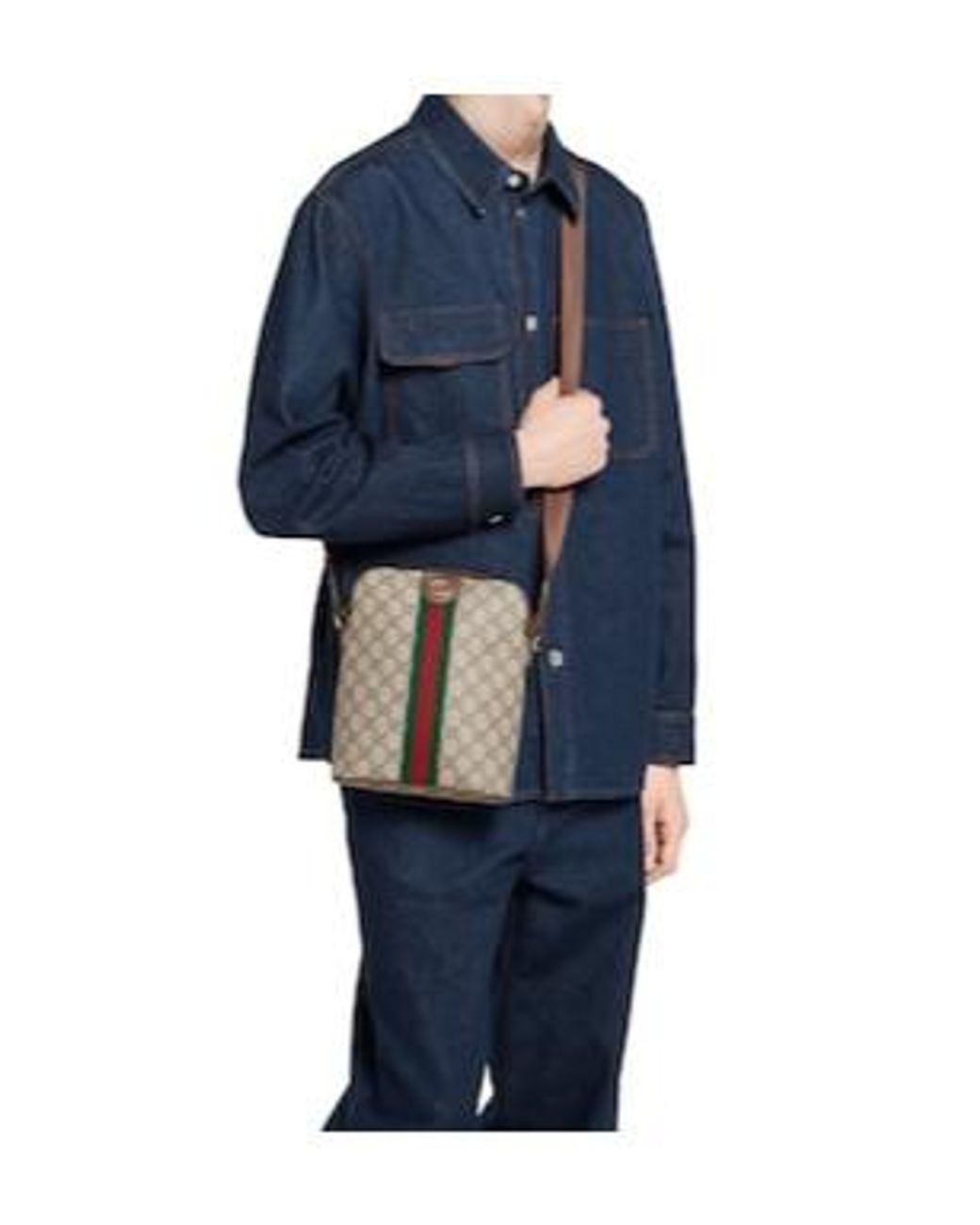 Gucci Multicolor Ophidia Small Slingbag for men