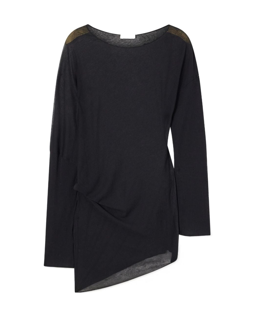 Ruohan Blue Light Cotton Voile Top