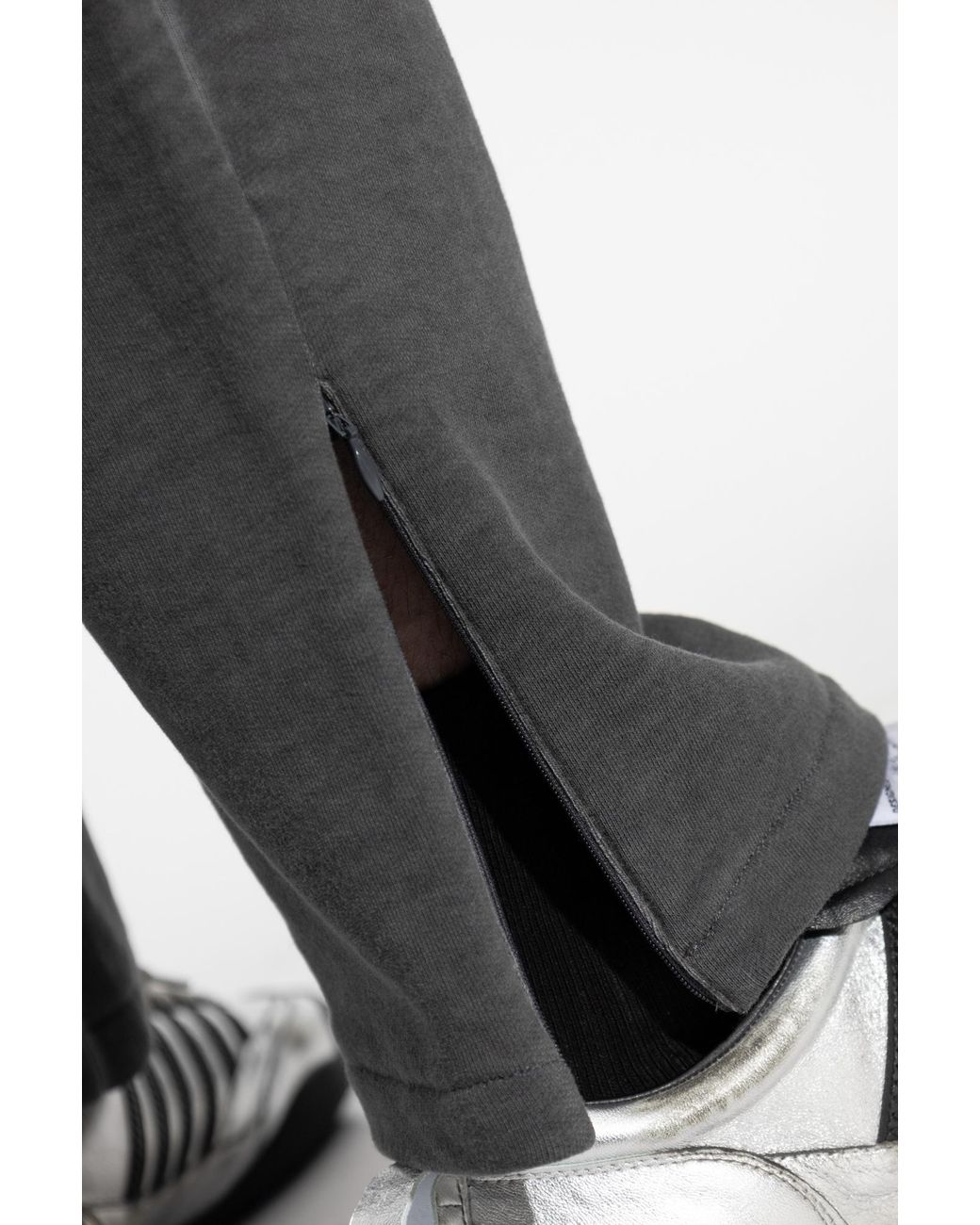 DSquared² Gray Logo Printed Track Trousers for men
