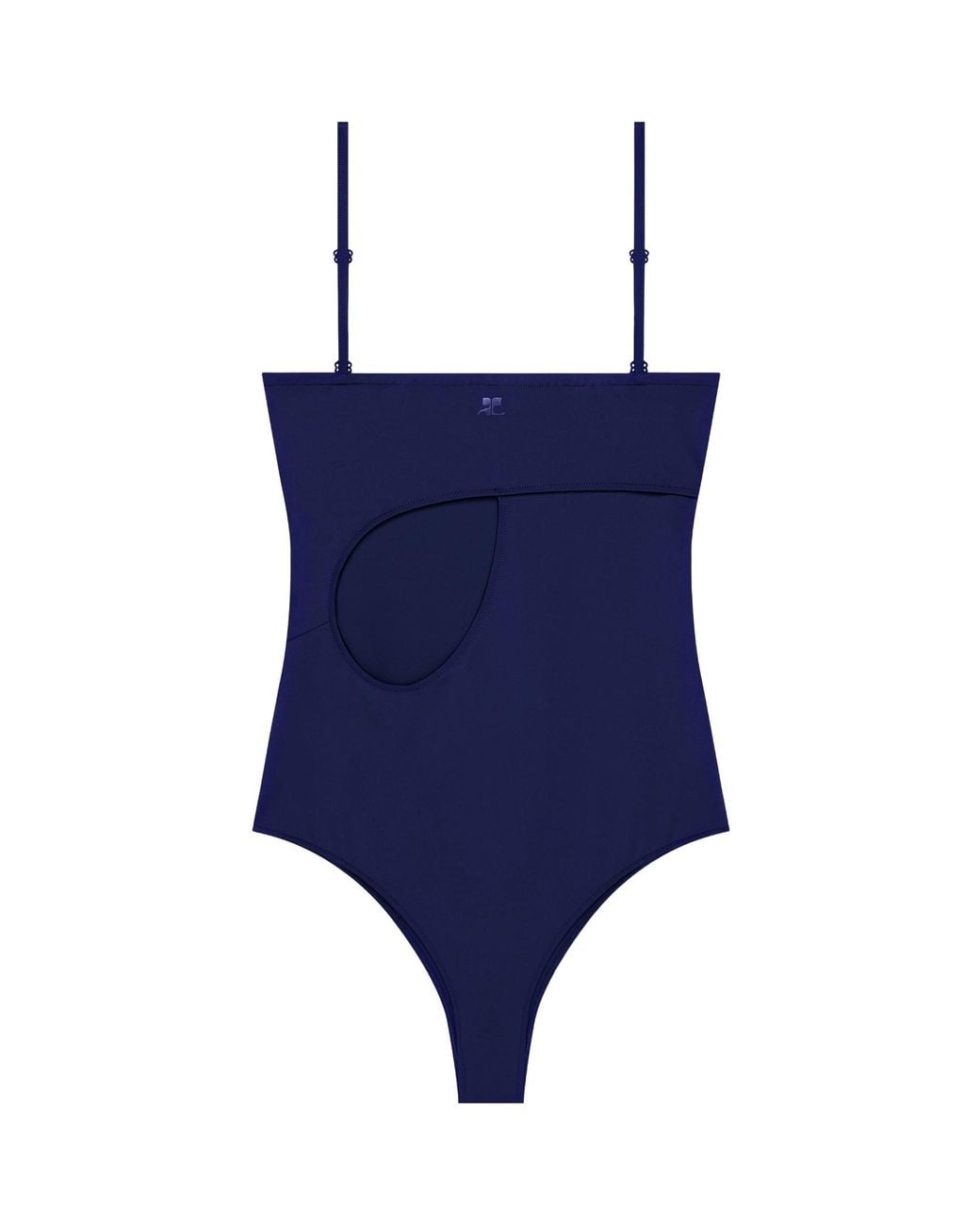 Courreges Blue Loop Swimsuit