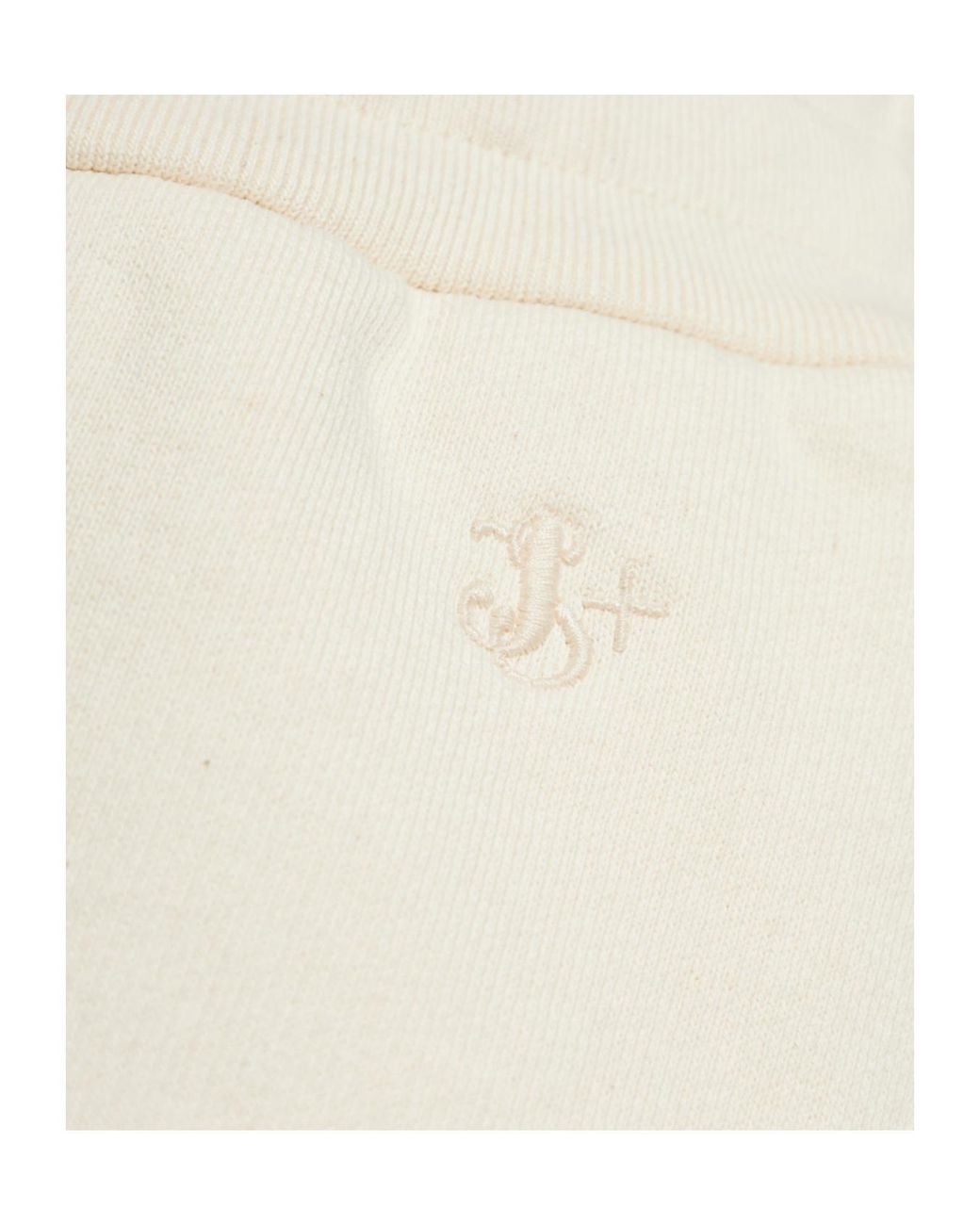 Jil Sander White Emblem Shorts
