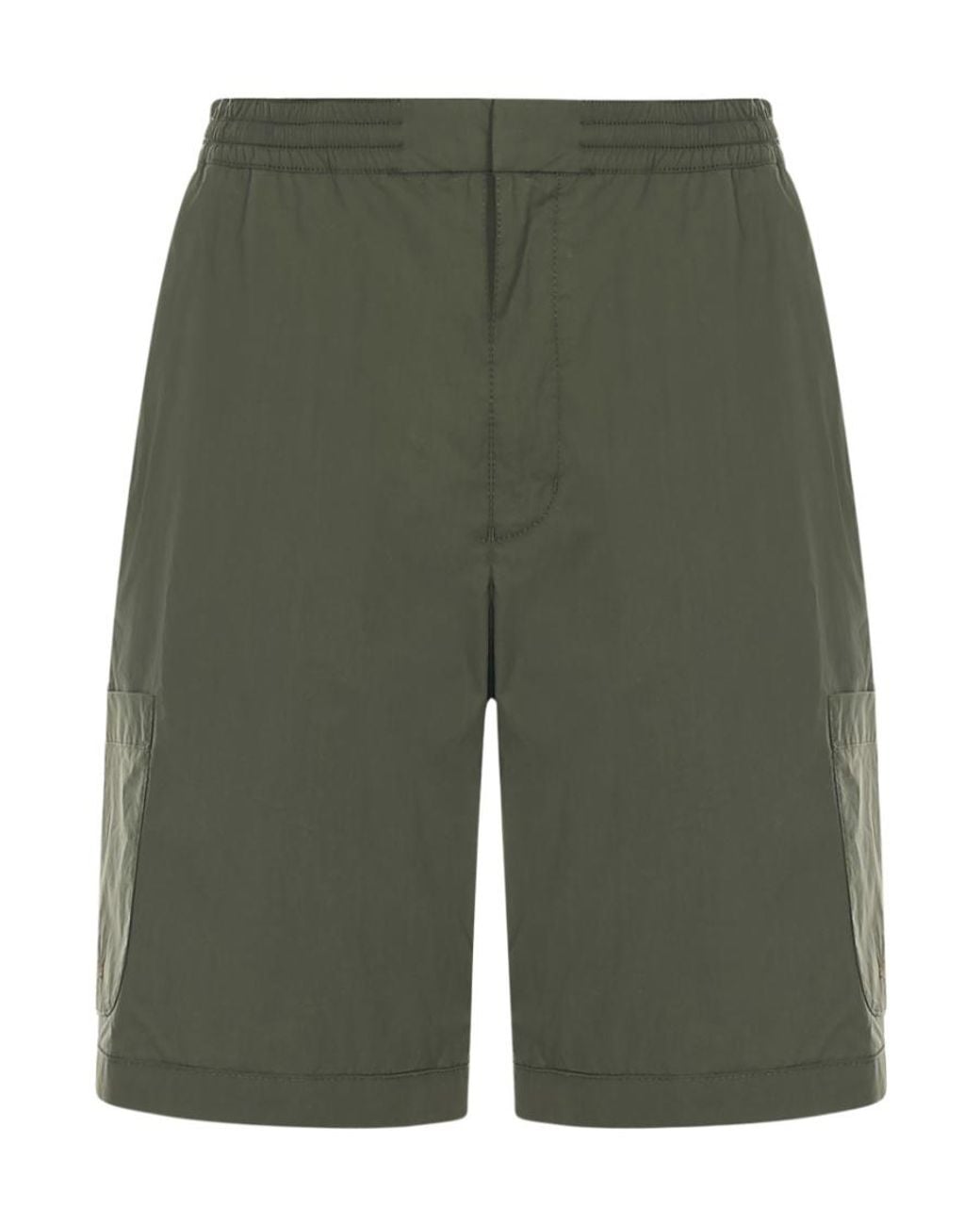 Ambush Green Elasticated Waist Shorts for men