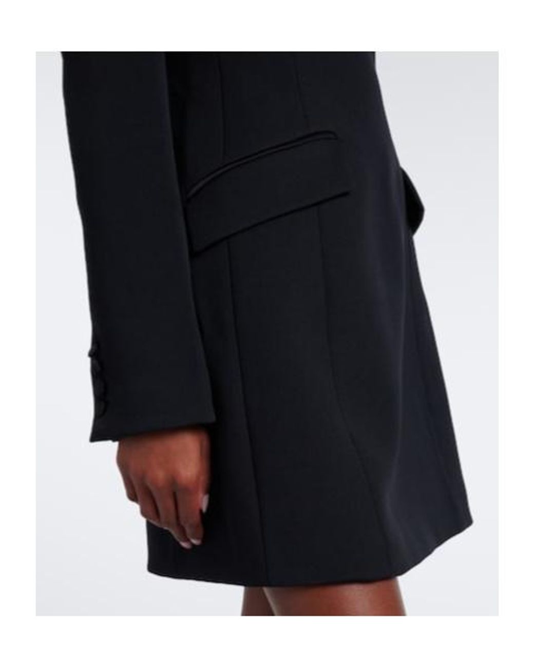 Jonathan Simkhai Black Marina Blazer Dress