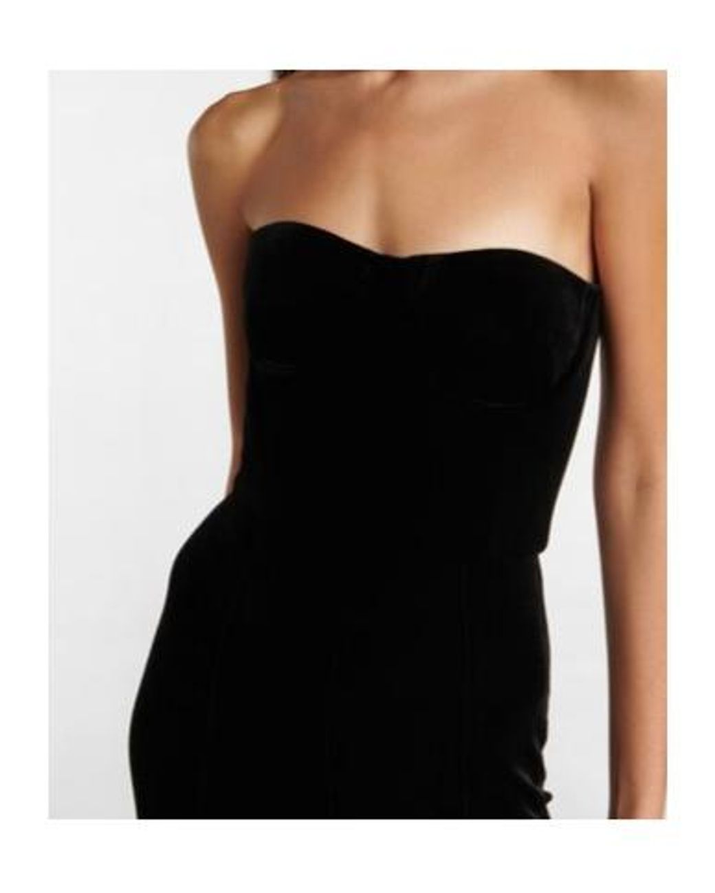 Alex Perry Black Velvet Jumpsuit