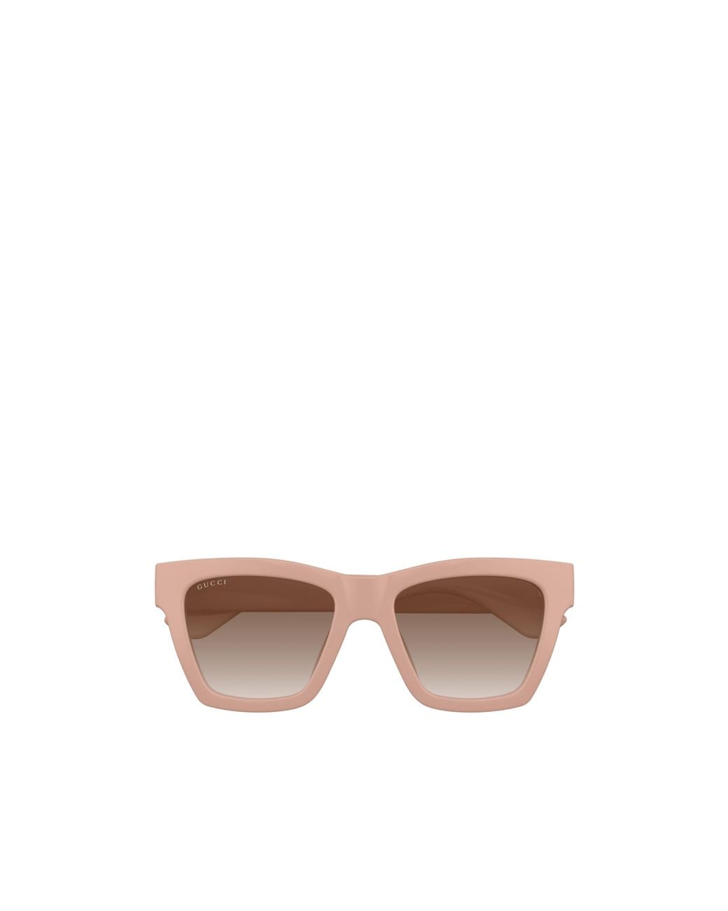 Gucci Pink Eyewear Square-Frame Sunglasses