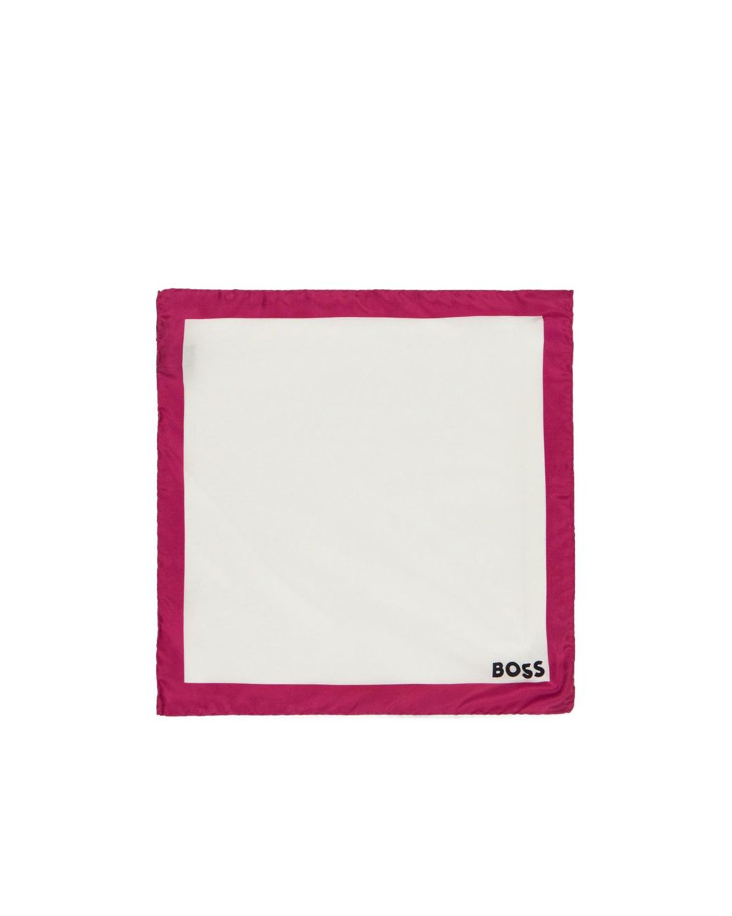 Boss White Boss Pocket Square Sn99 for men