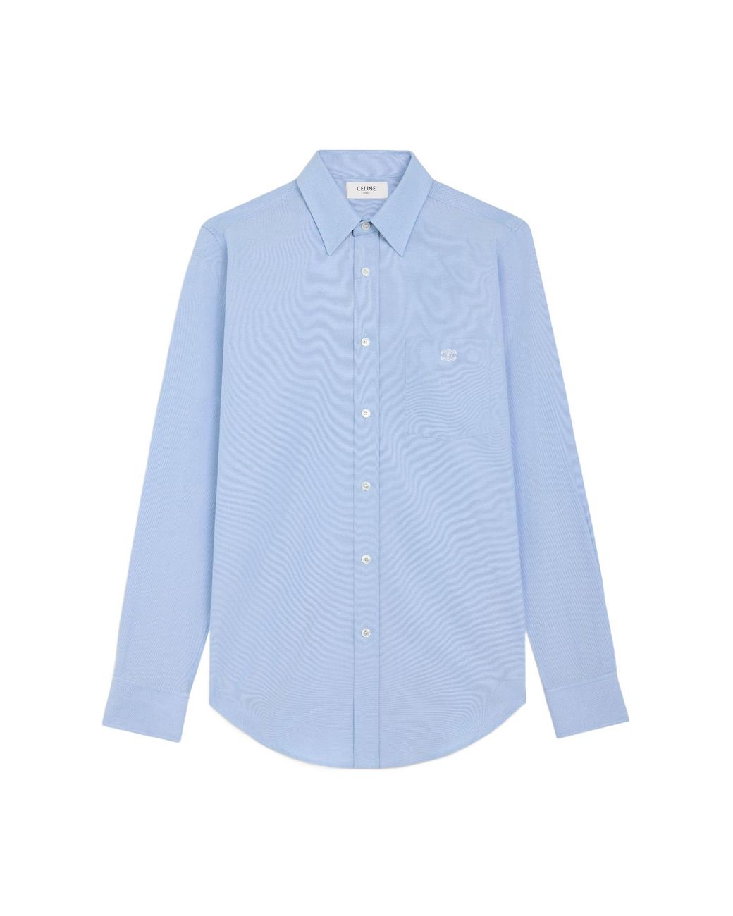 Céline Blue Loose Shirt for men