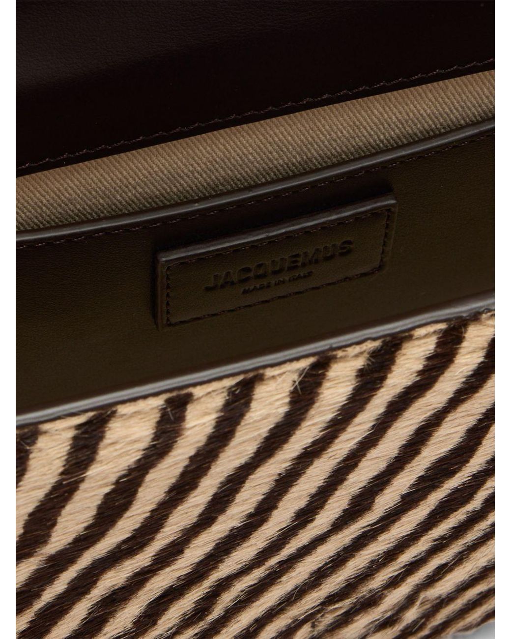 Jacquemus Metallic Flap Shoulder Bag