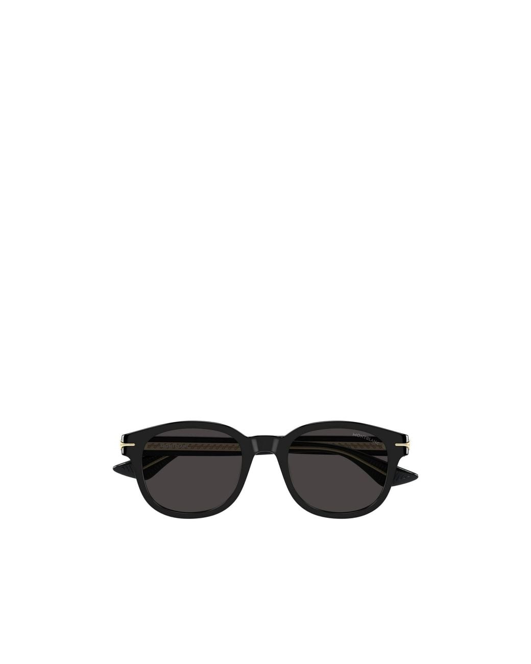 Montblanc Black Eyewear Square Frame Sunglasses for men