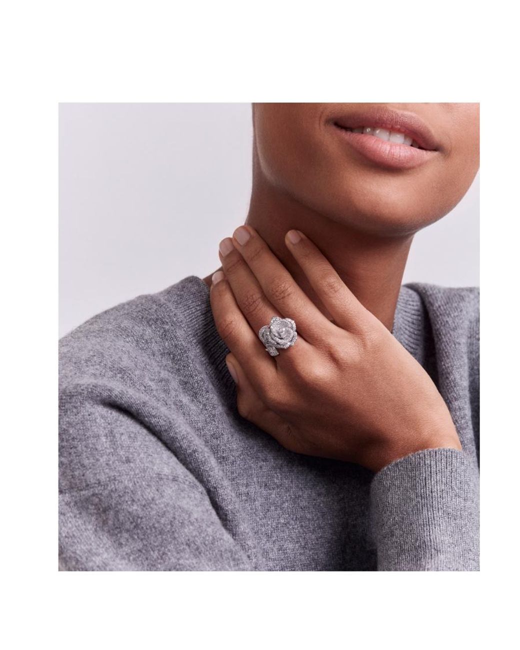 Dior White Bagatelle Ring