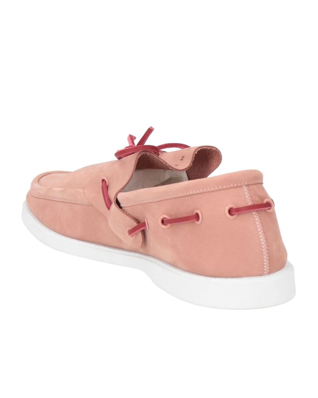 Marni Pink Simple Loafers