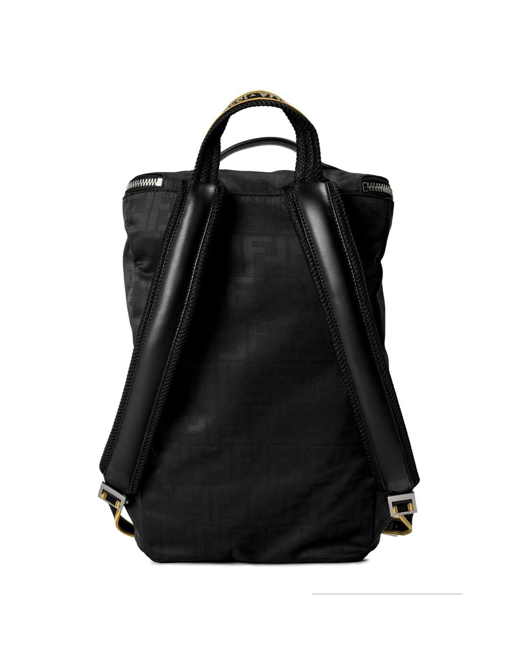 Fendi Black Nylon Backpack for men
